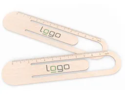 2 in 1 Lesezeichen-Lineal "Linory" FSC-zertifizert inkl. 1-4-farbigem Aufdruck – Produktbild 1 von 1