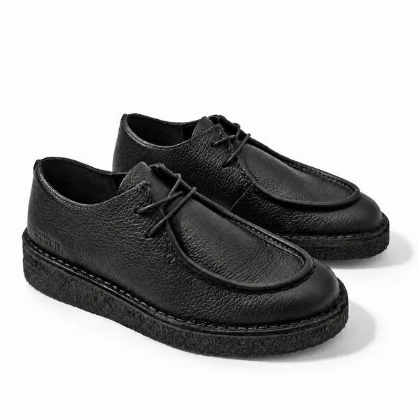 OSWEN OSWEN Ewaldi Low Tumbled Shoe, Schwarz, – Produktbild 6 von 7