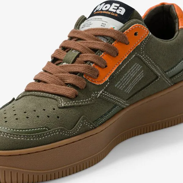MoEa MoEa Sneakers GEN1 - Cactus Suede Khaki, Green, – Produktbild 3 von 4