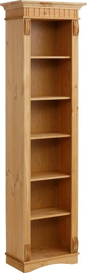 OTTO home Standregal Teresa, Höhe 193 cm, aus massiver Kiefer, FSC®, Beige, – Produktbild 2 von 4