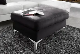 COTTA Polstergarnitur Sammy L-Form, (Set), Set bestehend aus: Ecksofa mit Kopfteilverstellung & Hocker – Produktbild 1 von 1