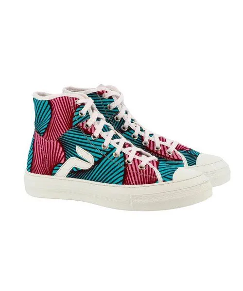 PANAFRICA PANAFRICA Atlas - African Fair Trade Sneaker, Grenadille (pink), – Produktbild 2 von 4