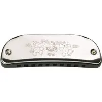 Goki goki Kinder Mundharmonika aus Metall, 10 Töne Maße 10,5 cm x 3,5 x 2 cm – Produktbild 1 von 1