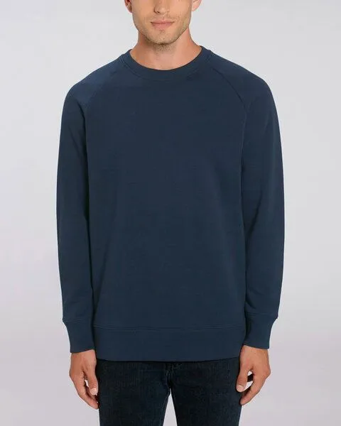 Human Family Human Family Bio Herren Rundhals-Sweatshirt "Practice - HF" in 3 Farben, Navy, – Produktbild 1 von 2