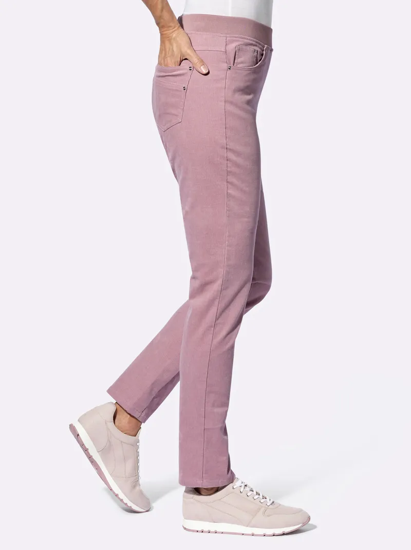 Witt Cordhose, Mauve, – Produktbild 2 von 3