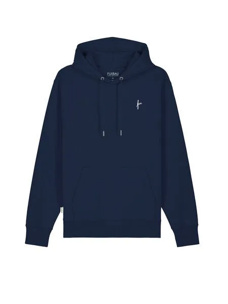 FUXBAU FUXBAU fux Hoodie, Navy, – Produktbild 2 von 4