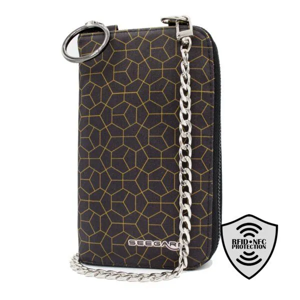 Seegarn Seegarn-Täschle / 2in1 Handy-Tasche und Geldbeutel (MB36), K1 - kette silber, – Produktbild 2 von 5