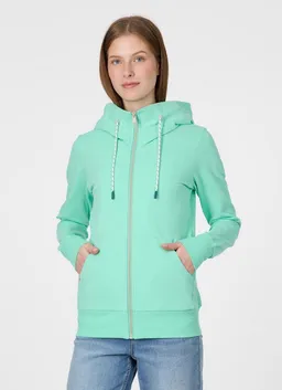 ragwear ragwear Sweatjacke NESKIA ZIP B Dünne Baumwollmischung, innen brushed mit Stickerei auf der Kapuze – Produktbild 1 von 1