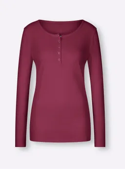 heine Langarmshirt bordeaux – Produktbild 1 von 1