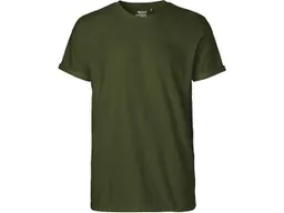 Neutral Neutral Bio-Herren-T-Shirt mit Roll-Up-Ärmeln, military, Gr. XXL – Produktbild 1 von 1