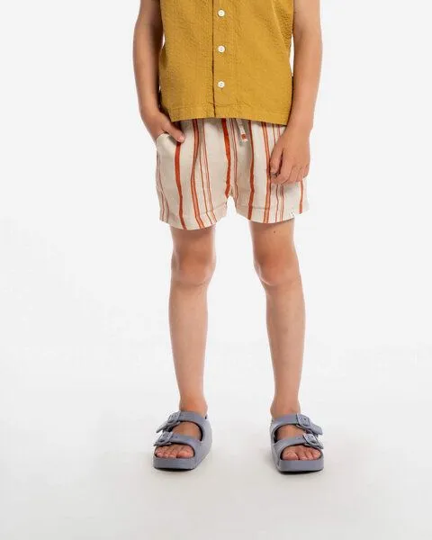 MATONA Matona Kurze Hose | Classic Shorts | aus Leinen, Striped, – Produktbild 1 von 4