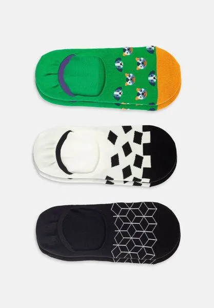 DillySocks DillySocks Füßlinge „Hidden Dog Geometrics“, Mehrfarbig, – Produktbild 2 von 4