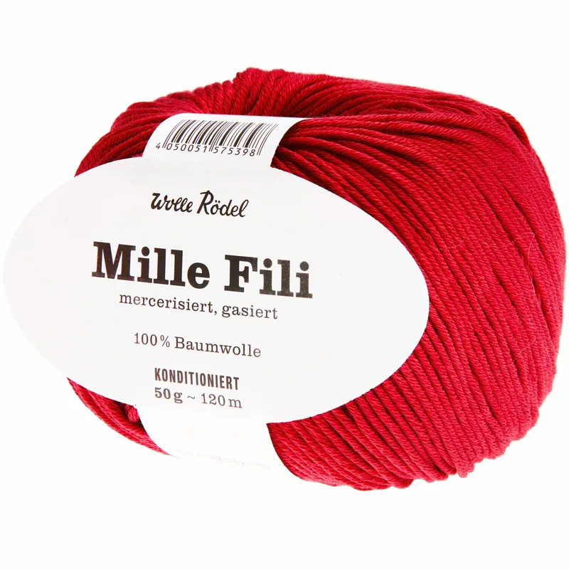 Wolle Rödel Wolle Rödel Mille Fili Rot, Rot, – Produktbild 1 von 1