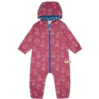 loud proud loud + proud Babys & Kinder Wasserabweisender Overall mit Druck, GOTS-zertifiziert, Rouge(pink), – Produktbild 1 von 1