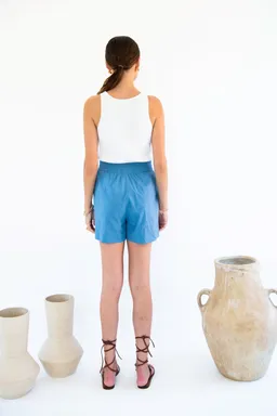 Neu Nomads Neu Nomads Damen vegan Shorts Boca Ocean Blue – Produktbild 1 von 1