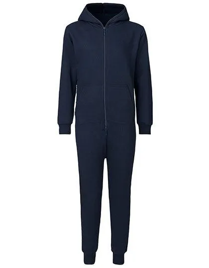 Neutral Neutral® Kinder Teenager Hausanzug Jumpsuit, Navy, – Produktbild 2 von 4
