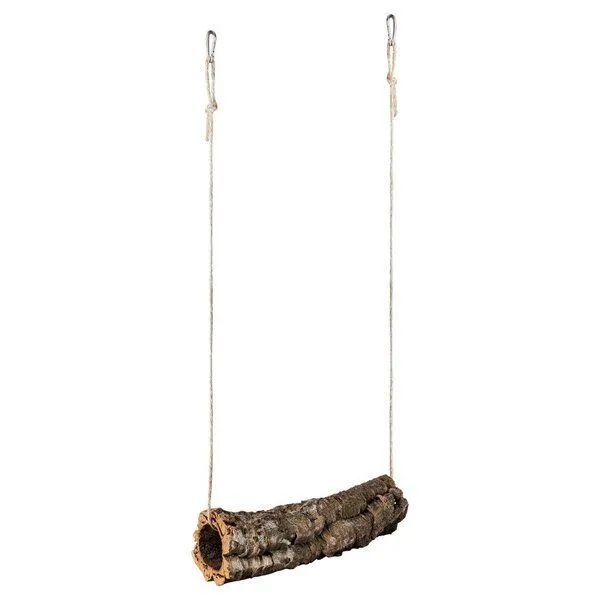 Kork-Deko Kork-Deko Naturkork-Kugel als Vogel-Schaukel | ⌀ = 4 cm | Vogel-Spielzeug – Produktbild 8 von 8