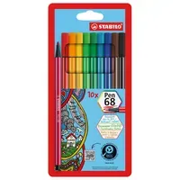Stabilo STABILO Filzstift "Pen 68", ISCC Plus 96%, 10er-Set – Produktbild 2 von 2