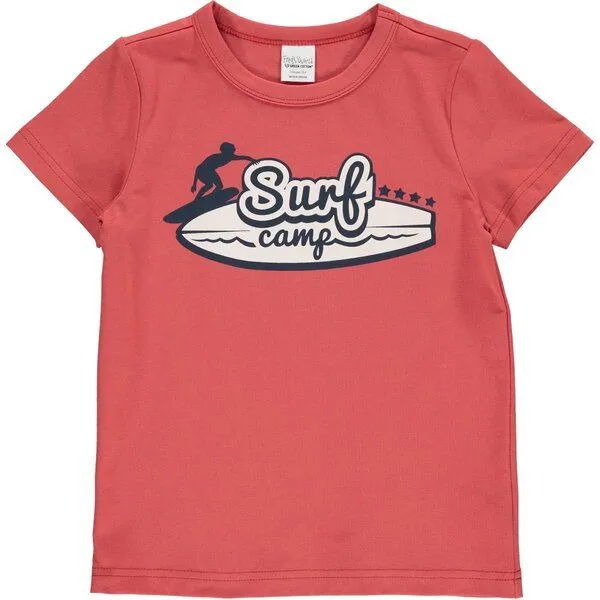 Fred's World by Green Cotton Fred's World by Green Cotton T-Shirt Surf, Rot, – Produktbild 1 von 1