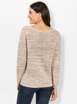 Witt Pullover ecru-sesam-meliert – Produktbild 1 von 1