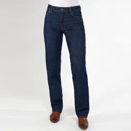 fairjeans fairjeans Damenjeans CLASSIC, gerades Bein, hoher Bund, in Farben NAVY und WAVES – Produktbild 1 von 1