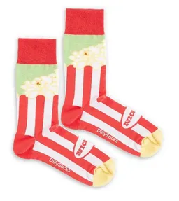 DillySocks DillySocks Socken Popcorn Delight aus Biobaumwoll-Mix – Produktbild 1 von 1