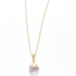 Crystal and Sage Crystal and Sage Amethyst Halskette vergoldet – Produktbild 1 von 1