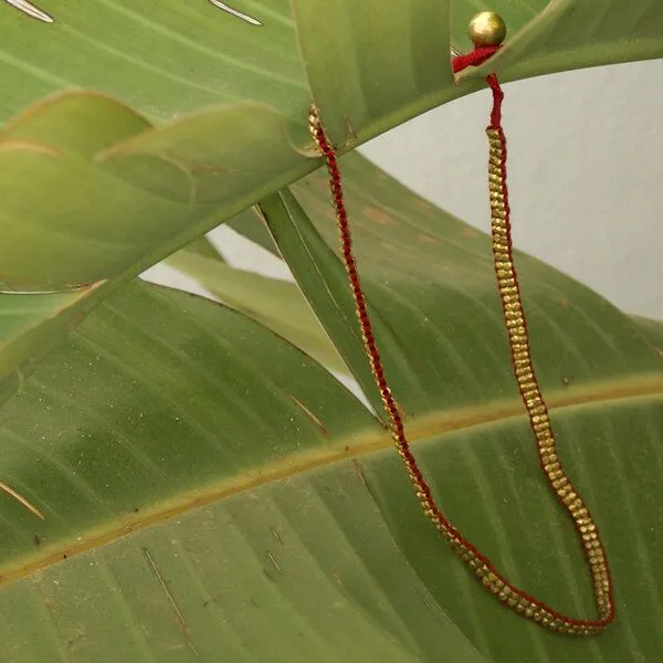 KIKOONI KIKOONI Dokra Kette red snake – Produktbild 4 von 4