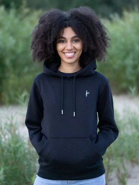 FUXBAU FUXBAU fux Hoodie, Schwarz, – Produktbild 2 von 4