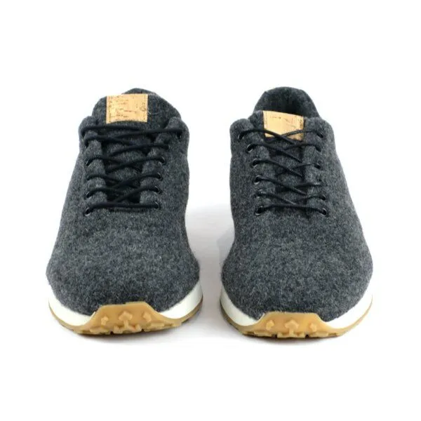SORBAS SORBAS '45 Sneaker aus recycelter Merinowolle, Darkgrey (grau), – Produktbild 3 von 4