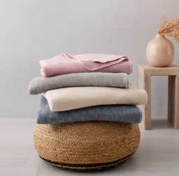 Wohndecke Jannis, OTTO home, GOTS zertifiziert - aus Bio-Baumwolle, Kuscheldecke – Produktbild 1 von 1