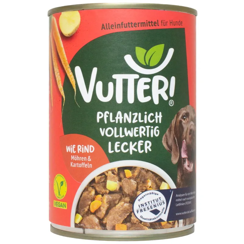 Vutter! Vutter! schmeckt wie Rind 6x400 g – Produktbild 1 von 2
