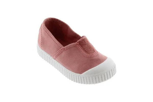 Victoria Victoria vegane Kinder-Schlüpfsneaker – Camping de Lona, Nude (rosa), – Produktbild 1 von 4