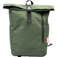 Recycle Bags Rucksack 'Rolltop Backpack' aus recycelten PET-Flaschen, olivgrün – Produktbild 1 von 1