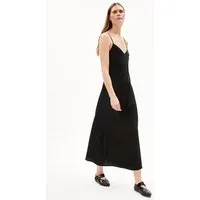 ARMEDANGELS ARMEDANGELS NEYLAA Damen Webkleid Regular Fit aus TENCEL Lyocell Mix, Black, – Produktbild 1 von 1