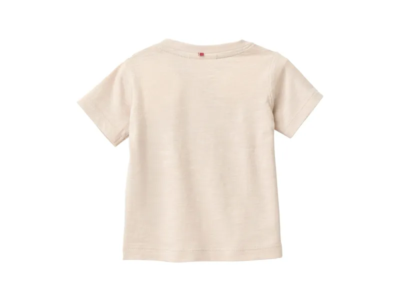 People Wear Organic People Wear Organic Kurzarm-Shirt sand Gr. 74/80, Natur, – Produktbild 2 von 2