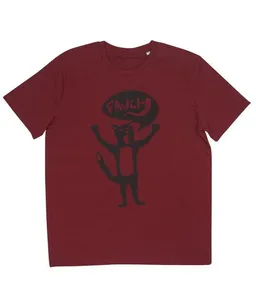 päfjes päfjes Kater Ferdinand Fauch - Fair Wear Männer Bio T-Shirt - Bordeaux – Produktbild 1 von 1