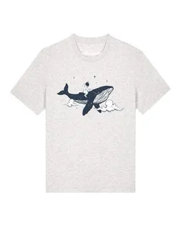 watapparel watapparel T-Shirt Unisex Spacewhale – Produktbild 1 von 1
