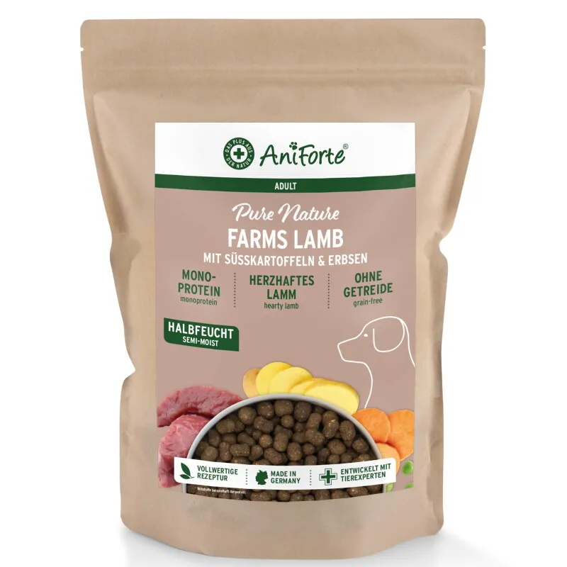 AniForte AniForte Trockenfutter FarmsLamb - herzhaftes Lamm mit Süsskartoffeln 2 kg – Produktbild 1 von 2