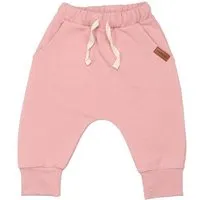 Walkiddy Kinder Baggy-Hose GOTS zertifiziert – 95% Bio-Baumwolle, Rosa, elastischer Bund mit Kordel, weich & bequem | Walkiddy, Pink, – Produktbild 1 von 1