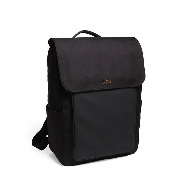 Sperling Sperling "Ready" 2-in-1 Rucksack mit Flap, Raven midnight (schwarz), – Produktbild 1 von 4