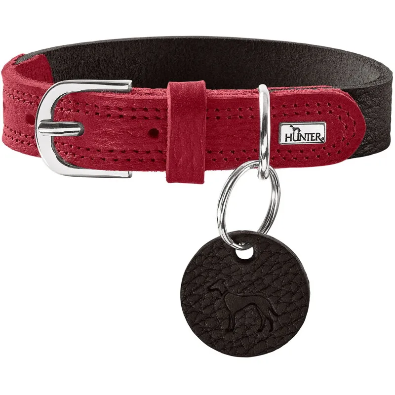Hunter Hunter Halsband Karlby schwarz 50 cm, Schwarz, – Produktbild 1 von 2