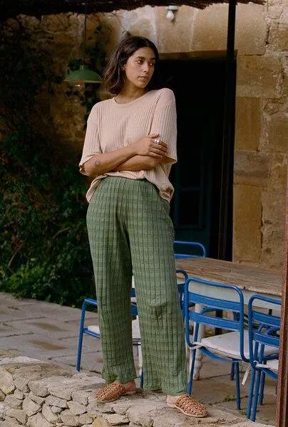 Nénés Nénés Hose Manta, Kaki, – Produktbild 2 von 4