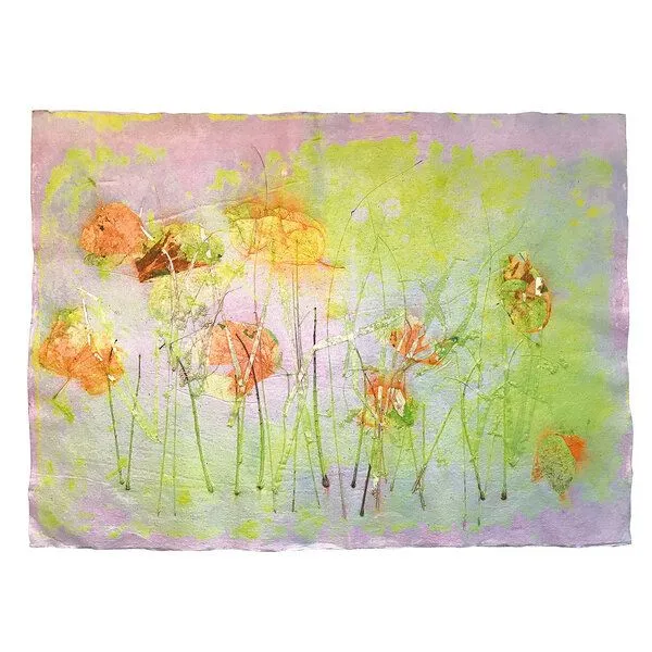 Sundara Sundara Unikat "INSIDE THE GARDEN" aus handgeschöpftem Papier – Produktbild 1 von 3