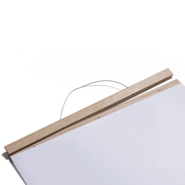 Side by Side Posterleiste A4 Eichenholz, 21 cm (side by side) – Produktbild 2 von 4