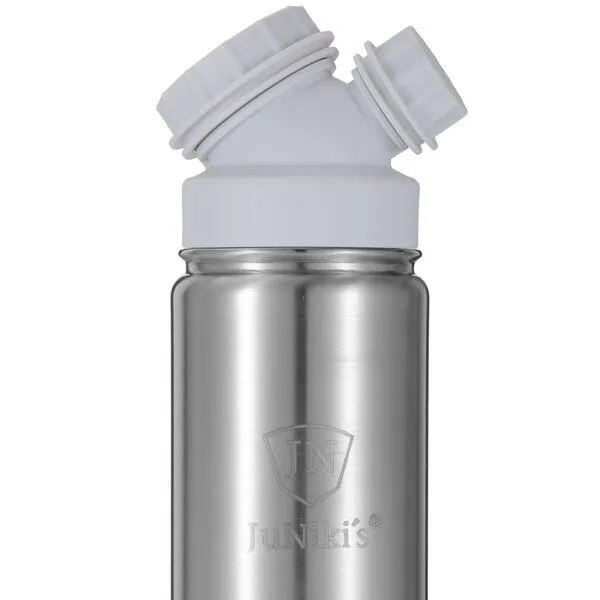 JN JuNiki's JN JuNiki's Einschulungs-Set: JuNiki´s® Lunchbox + Trinkflasche isoliert 8 Farben, Weiß, – Produktbild 3 von 3