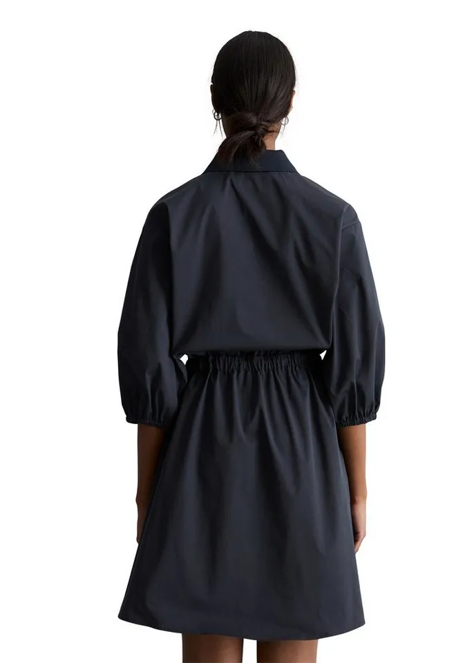 Marc O'Polo DENIM Minikleid aus Organic-Cotton-Mix-Stretch, Blau, – Produktbild 3 von 5