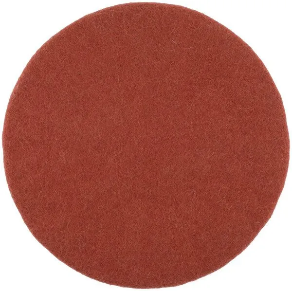 myfelt myfelt Flachfilz Sitzauflage (⌀ 36 cm, 36 x 36 cm), Rostrot (lora), – Produktbild 1 von 4
