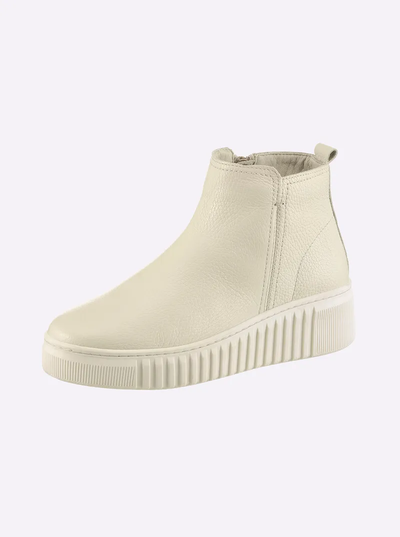 heine Kurzstiefelette creme, Creme, – Produktbild 1 von 3