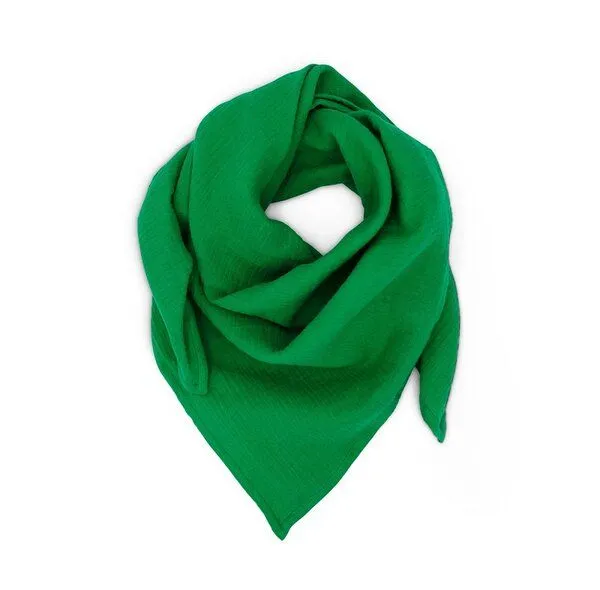 Hutch&Putch Hutch&Putch Musselin Halstuch Schal, Bio Baumwolle tolle Farben 4 Größen, Jungle, – Produktbild 1 von 4